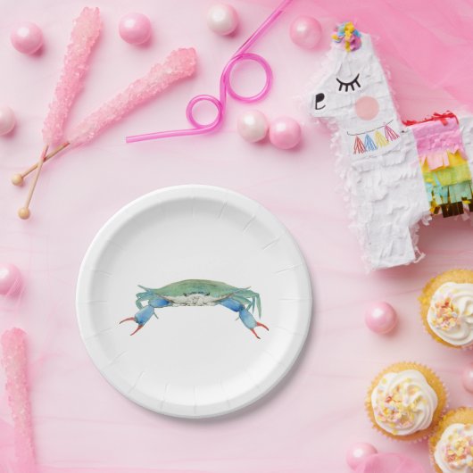 Krabbe Pappteller (Party)