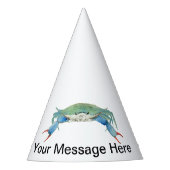 Krabbe Partyhütchen (Vorderseite)