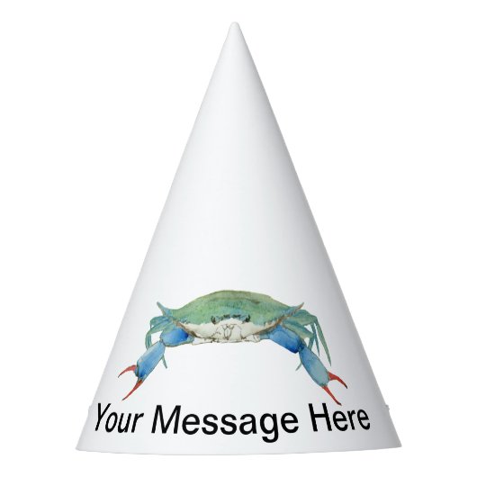 Krabbe Partyhütchen (Vorderseite)