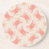 Krabbe - Peach Fuzz 2024 Getränkeuntersetzer (Vorne)