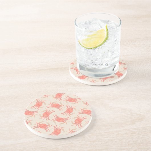 Krabbe - Peach Fuzz 2024 Getränkeuntersetzer (Seite)