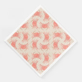 Krabbe - Peach Fuzz 2024 Serviette (Ecke)