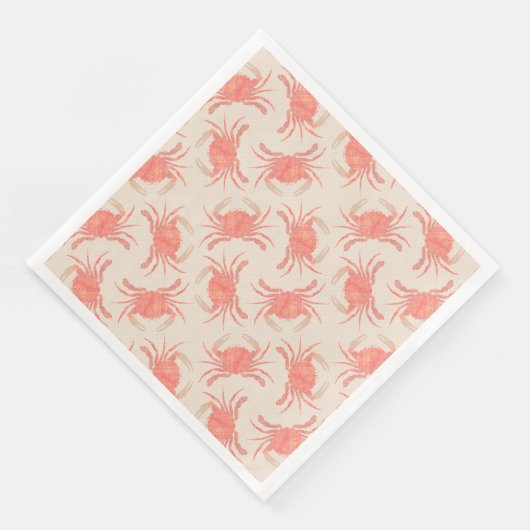 Krabbe - Peach Fuzz 2024 Serviette (Ecke)