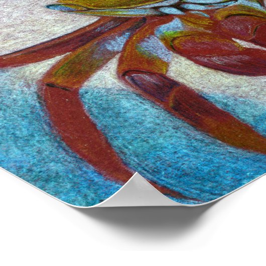 Krabbe Poster (Ecke)