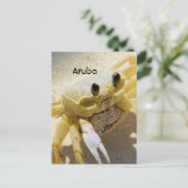 Krabbe Postkarte (Stehend Vorderseite)