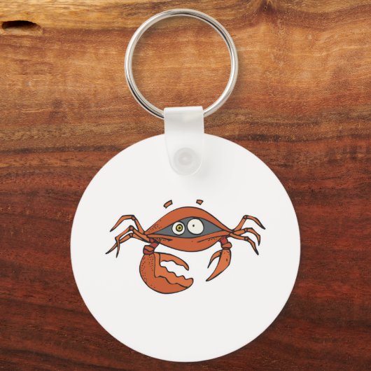 Krabbe Schlüsselanhänger (Vorderseite)