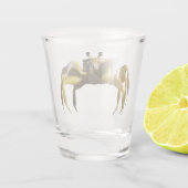Krabbe Schnapsglas (Rückseite)