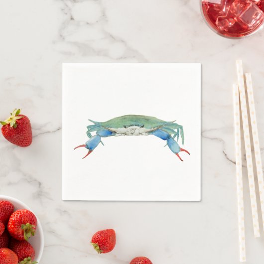 Krabbe Serviette (Beispiel)