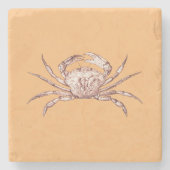 Krabbe Steinuntersetzer (Vorderseite)