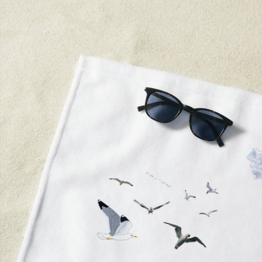 Krabbe Strandtuch (Beispiel)