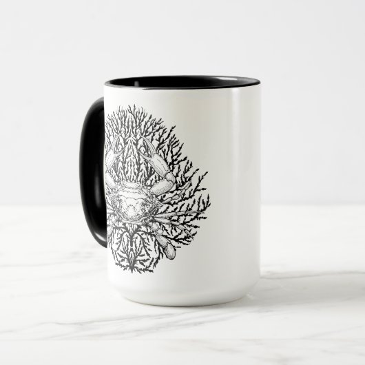 Krabbe Tasse (Vorderseite Links)