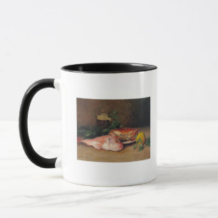 Krabbe und rote Meeräsche Tasse