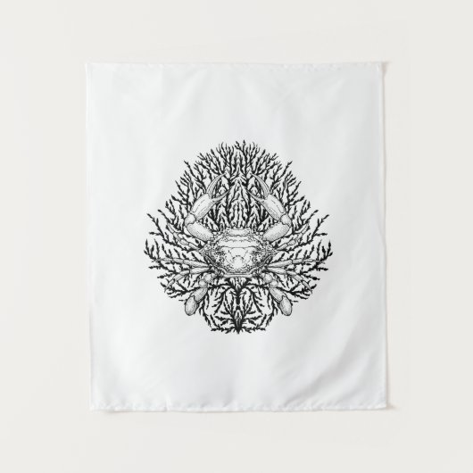 Krabbe Wandteppich (Vorderseite)