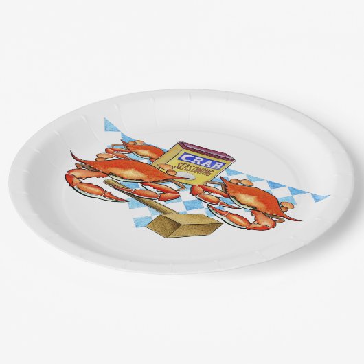 KrabbeFest! Pappteller (Schrägansicht)