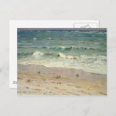 Krabben am Strand von D. Howard Hitchcock Postkarte (Vorne/Hinten)