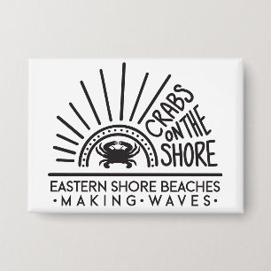 Krabben an der Küste - Schaltfläche Button