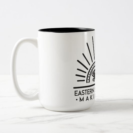 Krabben an der Shore Coffee Tasse (Links)