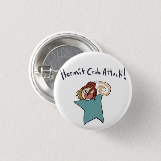 Krabben-Angriff Button (Vorne & Hinten)