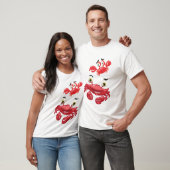 Krabben aus Cartoon T-Shirt (Unisex)