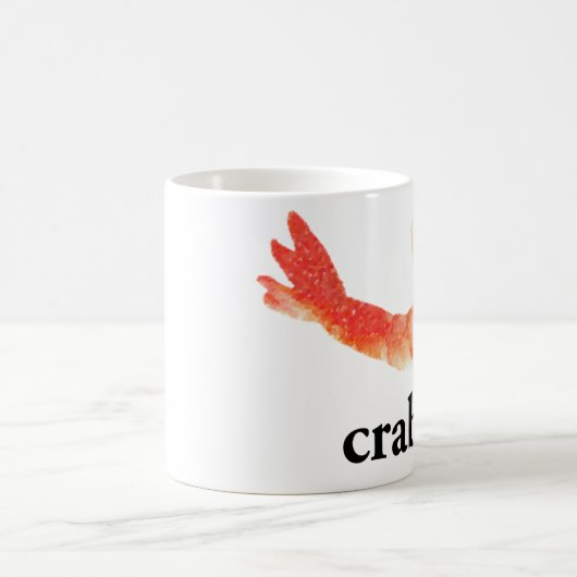 Krabben-Entwurfs-Dr. Steve Brule SmashBam Kaffeetasse (Mittel)