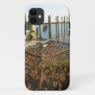 Krabben-Falle und Dock am Sonnenuntergang Case-Mate iPhone Hülle