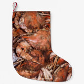 Krabben-Fest Kleiner Weihnachtsstrumpf (Vorderseite)