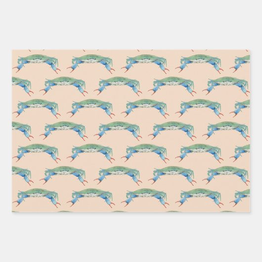 Krabben Geschenkpapier Set (Vorderseite 3)