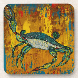 Krabben harter Kunststoff-Untersetzer Getränkeuntersetzer