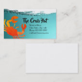 Krabben-Hüttenbus. Karte (Vorne/Hinten)