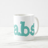 Krabben Kaffeetasse (VorderseiteRechts)