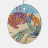 Krabben Keramikornament (Links)