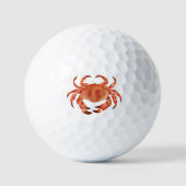 Krabben Küstenküste Golfball (Vorderseite)