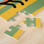 Krabben-Meeresfrüchte-Regenbogenfarben für Kinder  Puzzle (Seite)