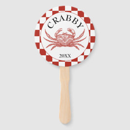 Krabben oder Meeresfrüchte Fächer