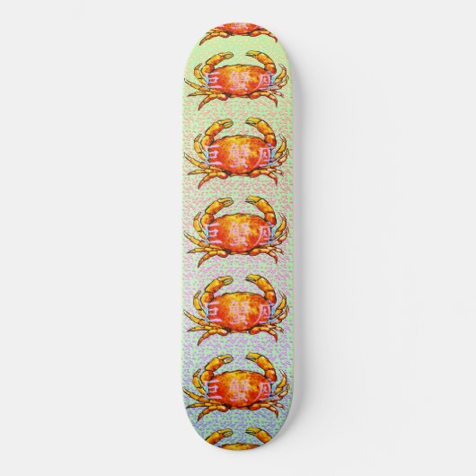 Krabben Skateboard (Vorderseite)