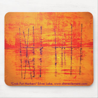 "Krabben-Topf-Markierungen" silberner See, Mousepad
