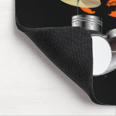 Krabben-Träume des Spielens der Trommeln im Mousepad (Ecke)