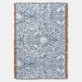 Krabben und Meeresalgen, Küstensommer in Weiß und Decke (Vorderseite Vertikal)