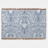 Krabben und Meeresalgen, Küstensommer in Weiß und Decke (Vorderseite)