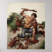 Krabbenanfall Poster (Vorne)