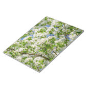 Krabbenapfelblüte Notizblock (angewinkelt)