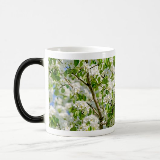 Krabbenapfelblüte Verwandlungstasse (Links)