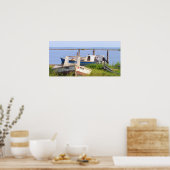 Krabbenboote Poster (Küche)