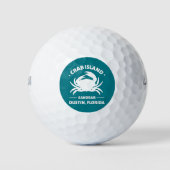 Krabbeneiche Golfball (Vorderseite)