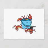 Krabbeneimer Postkarte (Vorderseite)