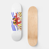Krabbenfest Skateboard (Vorderseite)