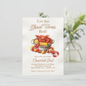 Krabbenfisch Einladung (Stehend Vorderseite)