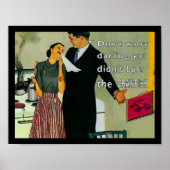 Krabbenfische Cartoon Poster (Vorne)