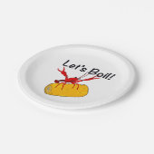 Krabbenfische Teller (Schrägansicht)