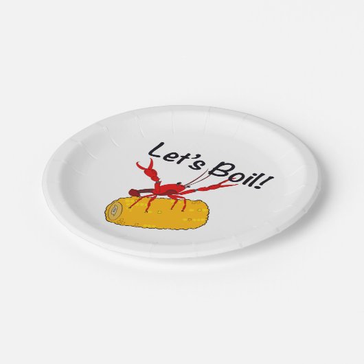 Krabbenfische Teller (Schrägansicht)